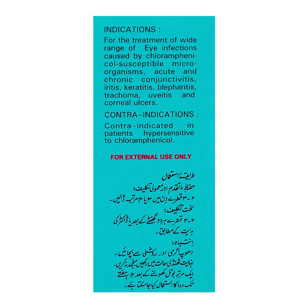 Remington Pharmaceuticals Optachlor 0.5% Eye Drop, 10ml product image 2 - Bolanclinic