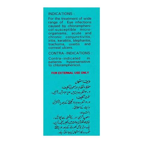Remington Pharmaceuticals Optachlor 0.5% Eye Drop, 10ml product image 2 - Bolanclinic