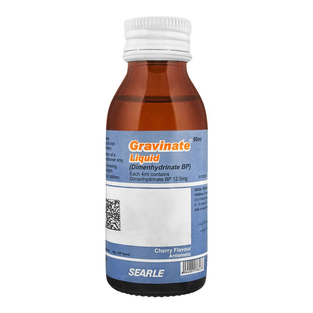 GRAVINATE SYP 60ML - Bolan Clinic Pharmacy