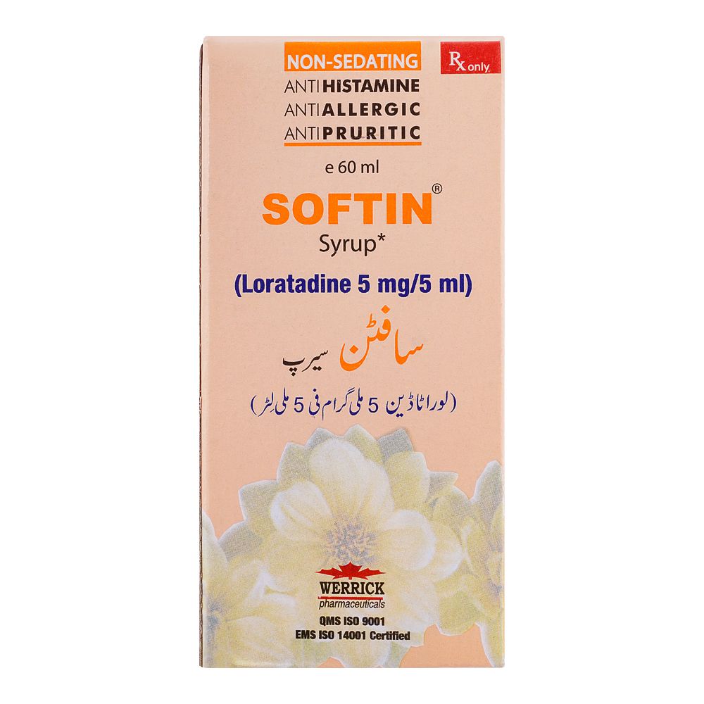 Werrick Pharmaceuticals Softin Syrup, 60ml product image 2 - Bolanclinic
