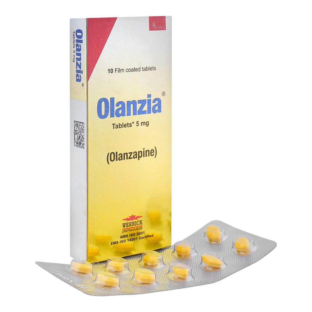 Werrick Pharmaceuticals Olanzia Tablet, 5mg, 10-Pack product image - Bolanclinic