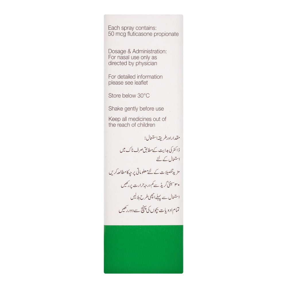 GSK Flixonase Aqueous Nasal Spray, 120 Metered Sprays product image 2 - Bolanclinic