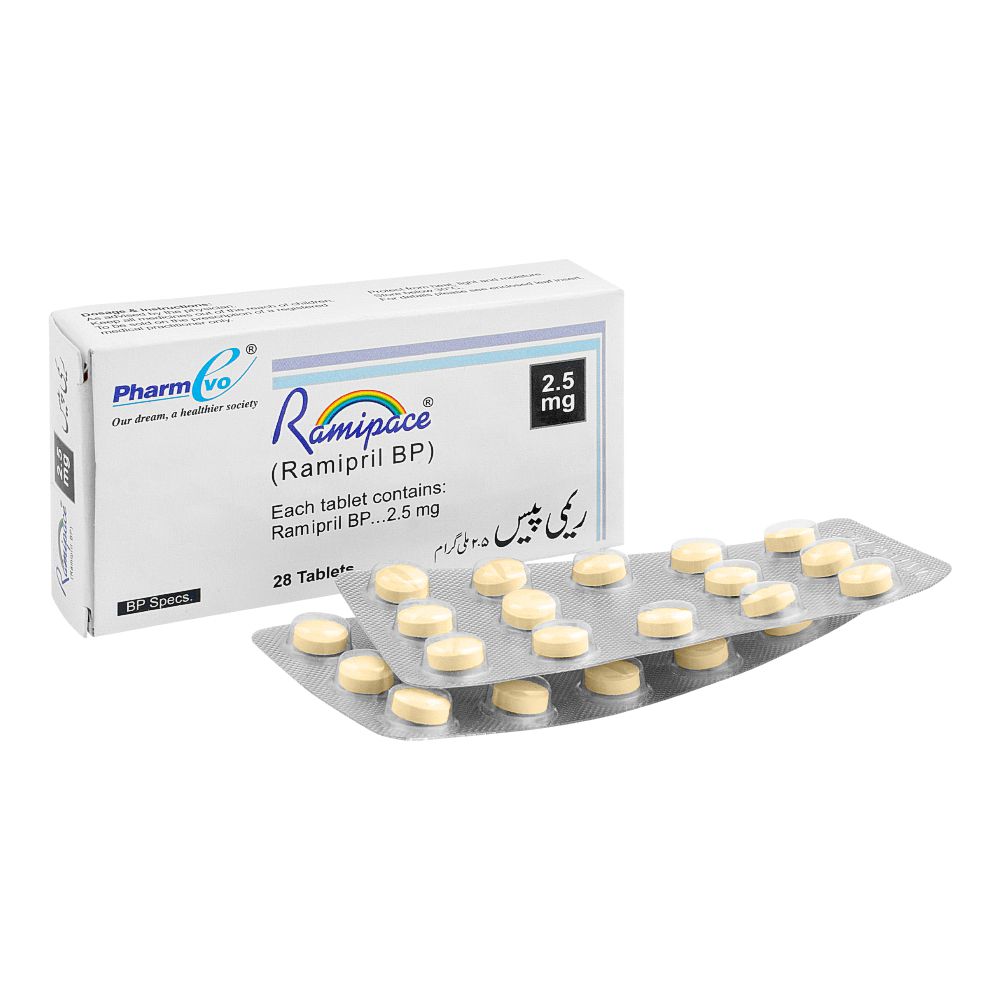PharmEvo Ramipace Tablet, 2.5mg, 28-Pack product image - Bolanclinic