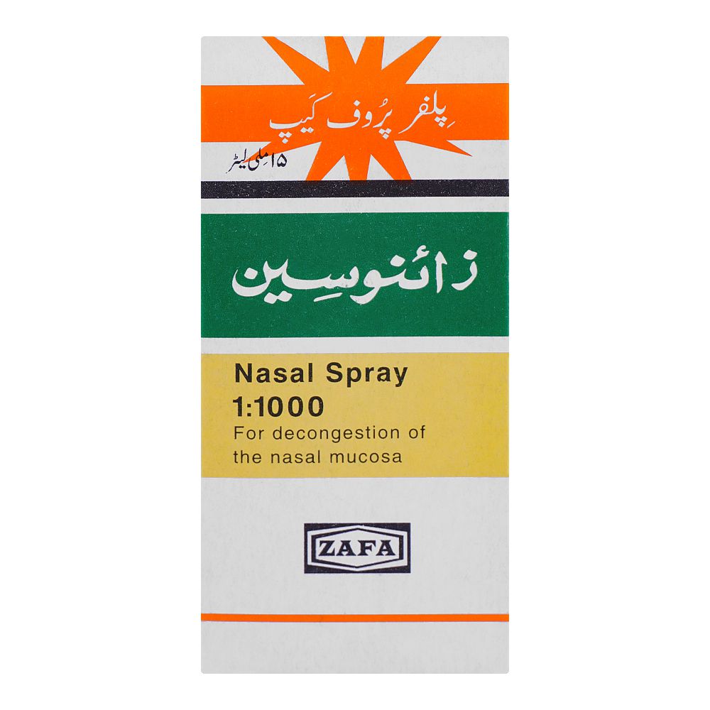 Zafa Pharmaceuticals Xynosine Nasal Spray, 15ml product image 2 - Bolanclinic