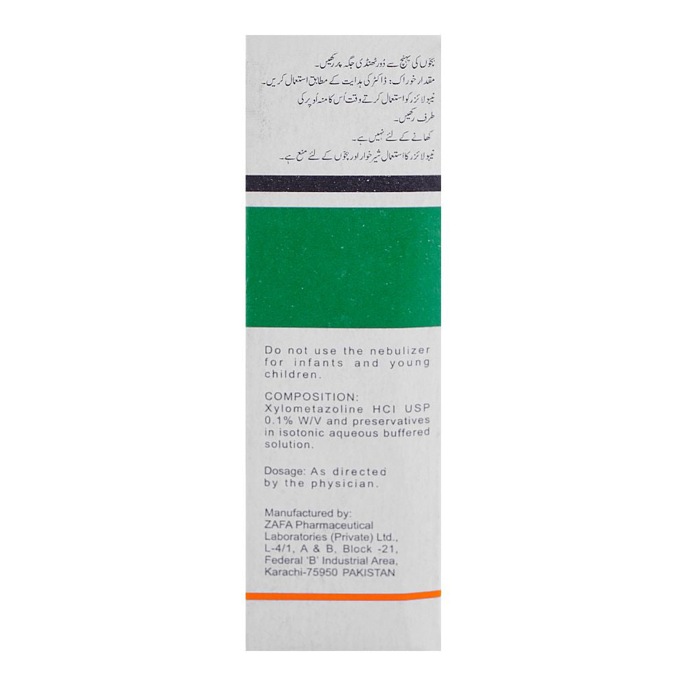 Zafa Pharmaceuticals Xynosine Nasal Spray, 15ml product image 3 - Bolanclinic