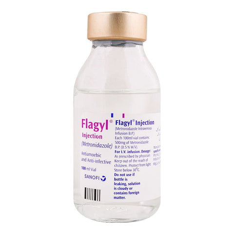 Flagyl Injection, 100ml Vial product image - Bolanclinic