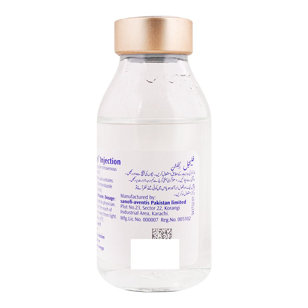 Flagyl Injection, 100ml Vial product image 2 - Bolanclinic
