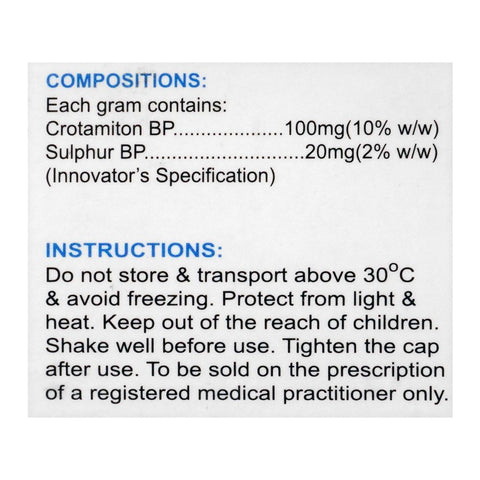ATCO Laboratories Scabion Lotion, For External Use Only, 60ml product image 3 - Bolanclinic
