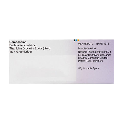 Novartis Pharmaceuticals Ternelin Tablet, 2mg, 10-Pack product image 2 - Bolanclinic