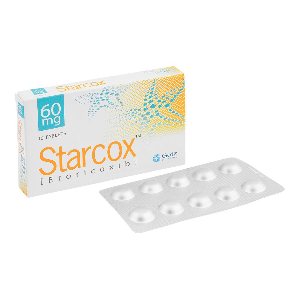 Getz Pharma Starcox Tablet, 60mg, 10-Pack product image 2 - Bolanclinic