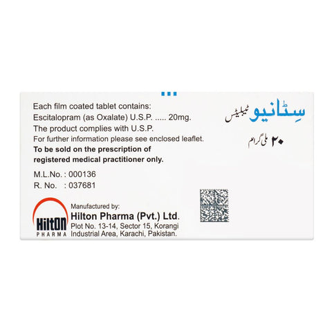 Hilton Pharma Citanew Tablet, 20mg, 14-Pack product image 2 - Bolanclinic