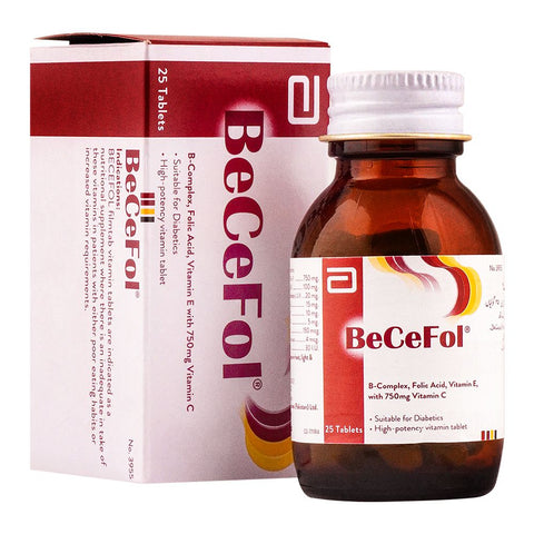 Abbott Becefol Tablet, 25-Pack product image - Bolanclinic