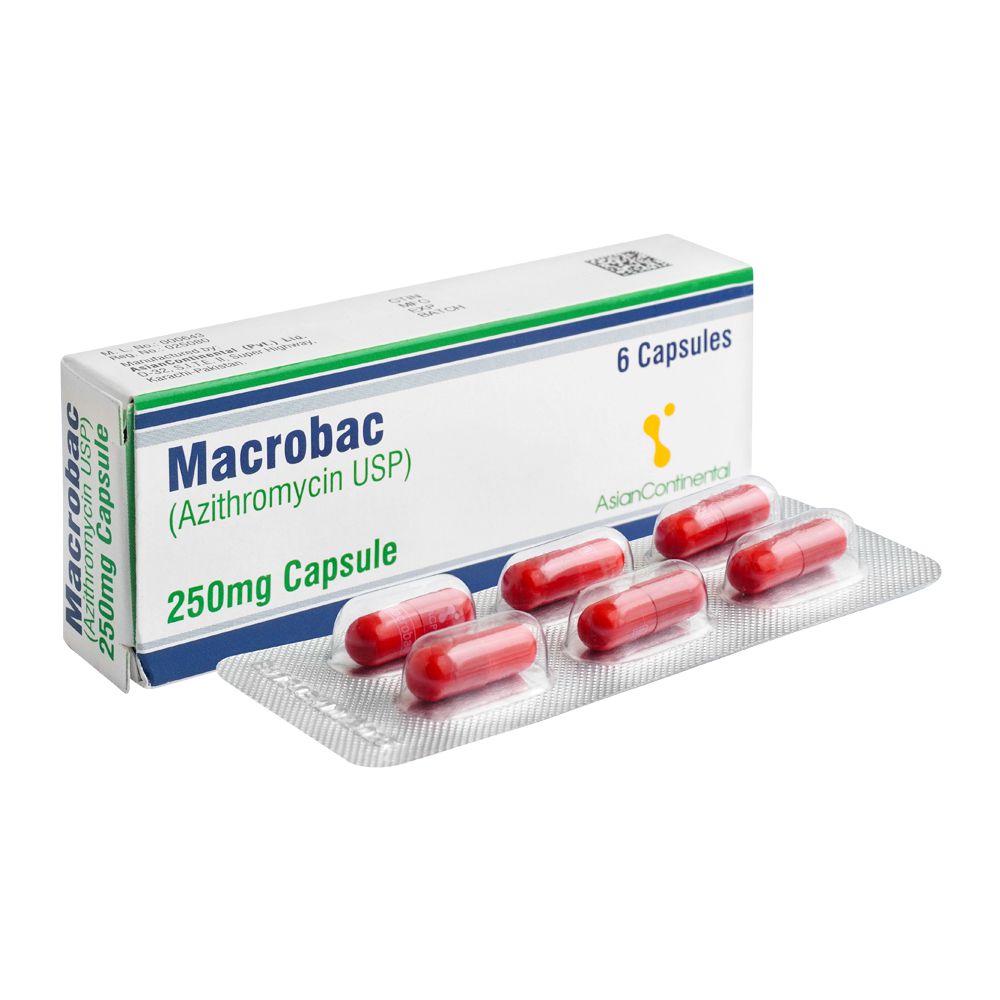 AsianContinental Macrobac Capsule, 250mg, 6-Pack product image - Bolanclinic