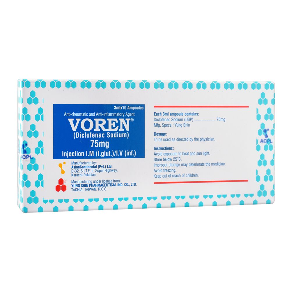 AsianContinental Voren Injection, 75mg (Loose) product image - Bolanclinic