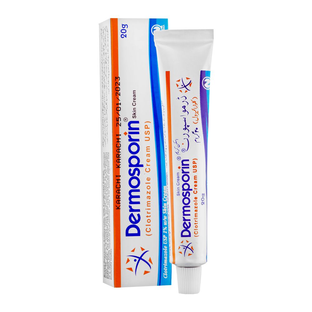 NabiQasim Dermosporin Cream, 20g product image - Bolanclinic