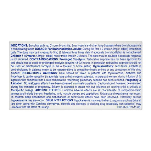 Barrett Hodgson Britanyl Tablet, 1-Strip product image 5 - Bolanclinic