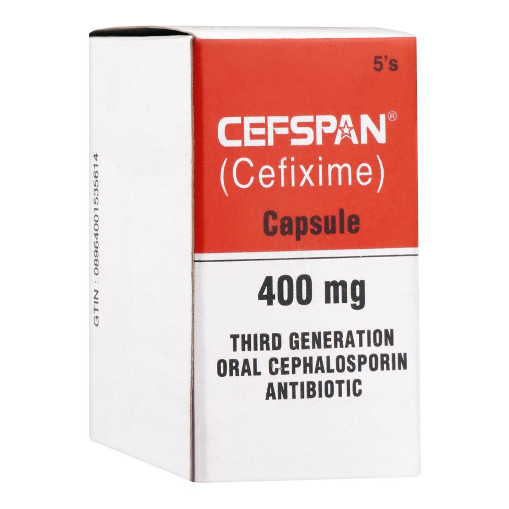 Barrett Hodgson Cefspan Capsule, 5-Pack, 400mg product image - Bolanclinic