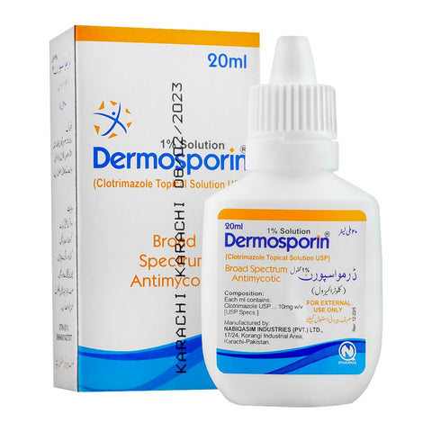 NabiQasim Dermosporin Solution, 20ml product image - Bolanclinic