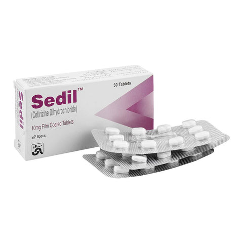 Sami Pharmaceuticals Sedil Tablet, 10mg, 30-Pack product image - Bolanclinic