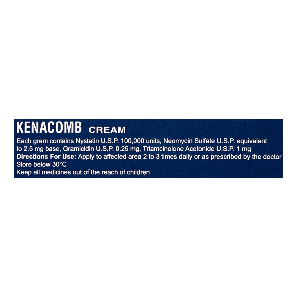 GSK Kenacomb Cream, 20g product image 3 - Bolanclinic