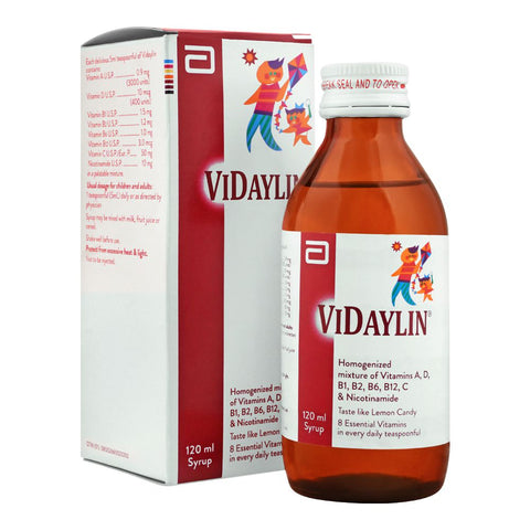 Abbott ViDaylin Syrup, 120ml product image - Bolanclinic