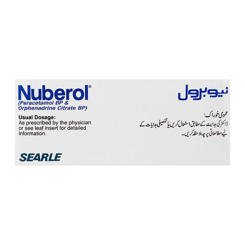 Searel Nuberol Tablet, 450mg, 1-Strip product image 2 - Bolanclinic