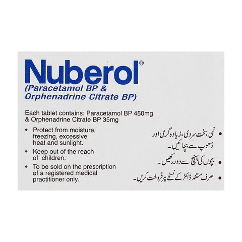 Searel Nuberol Tablet, 450mg, 1-Strip product image 3 - Bolanclinic