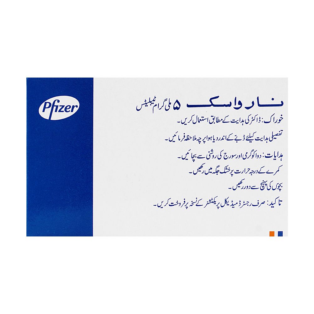 Pfizer Norvasc Tablet, 5mg, 1-Strip product image 2 - Bolanclinic