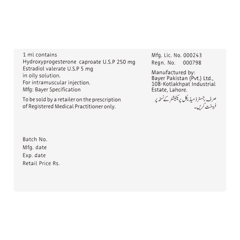 Bayer Pharmaceuticals Gravibinan Injection, 1ml, 1-Pack product image 2 - Bolanclinic