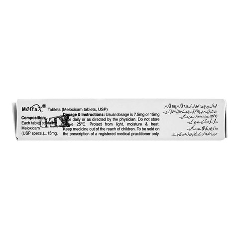 AGP Pharma Melfax Tablet, 15mg, 10-Pack product image 3 - Bolanclinic