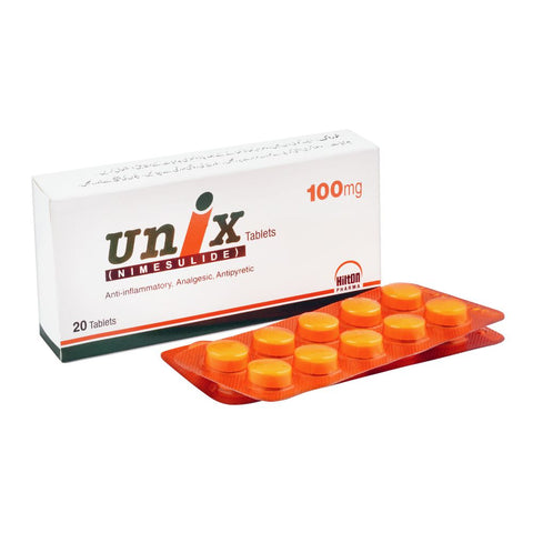 Hilton Pharma Unix Tablet, 100mg, 20-Pack product image - Bolanclinic