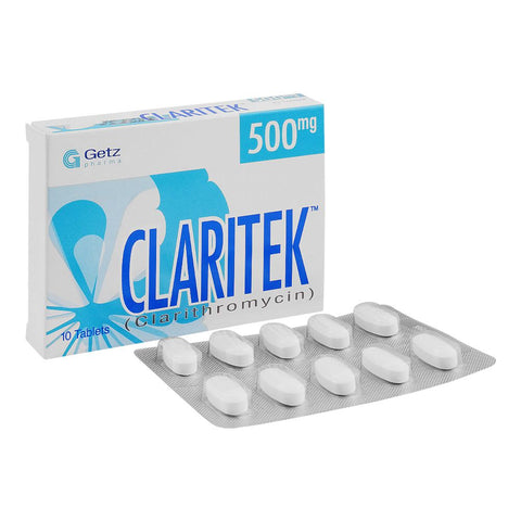 Getz Pharma Claritek Tablet, 500mg, 10-Pack product image 2 - Bolanclinic