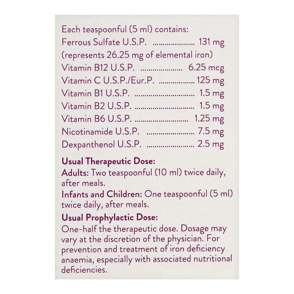 Abbott Iberet 500 Liquid, 120ml product image 3 - Bolanclinic