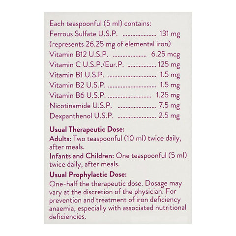 Abbott Iberet 500 Liquid, 120ml product image 3 - Bolanclinic