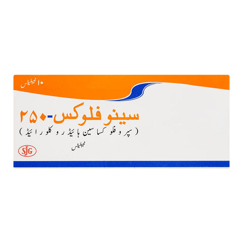S.J. & G. Cinoflox Tablet, 250mg, 10-Pack product image 2 - Bolanclinic