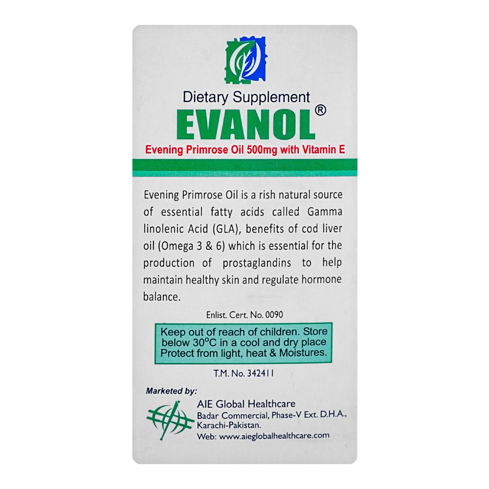 AIE Global Healthcare Evanol Capsule, 30-Pack product image 2 - Bolanclinic