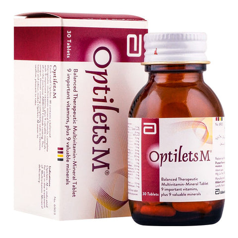 Abbott Optilets-M Tablet, 30-Pack product image - Bolanclinic