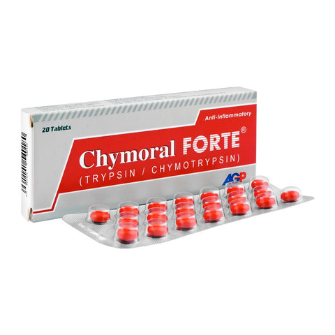 AGP Pharma Chymoral Forte Tablet, Anti-Inflammatory, 20-Pack product image - Bolanclinic