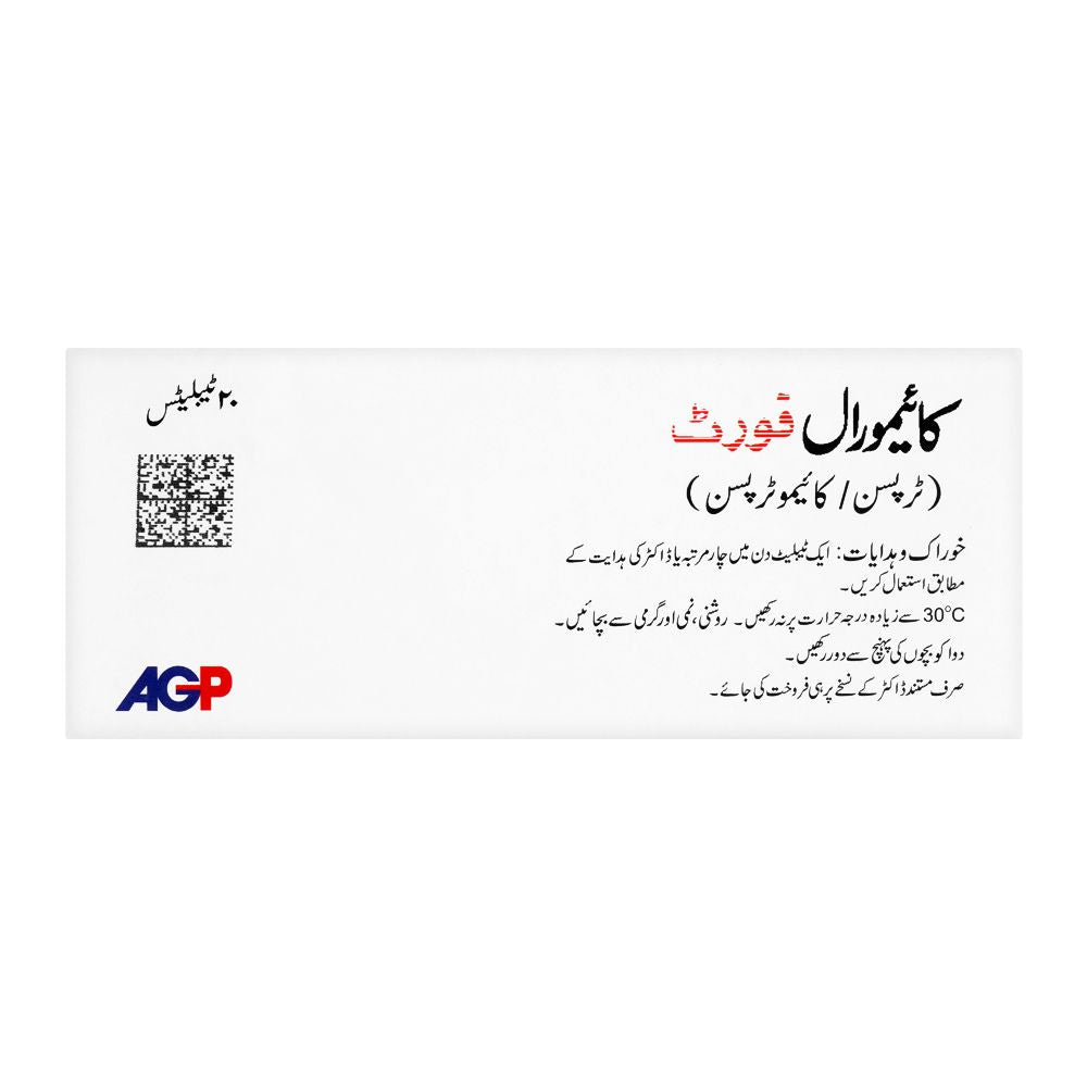 AGP Pharma Chymoral Forte Tablet, Anti-Inflammatory, 20-Pack product image 2 - Bolanclinic