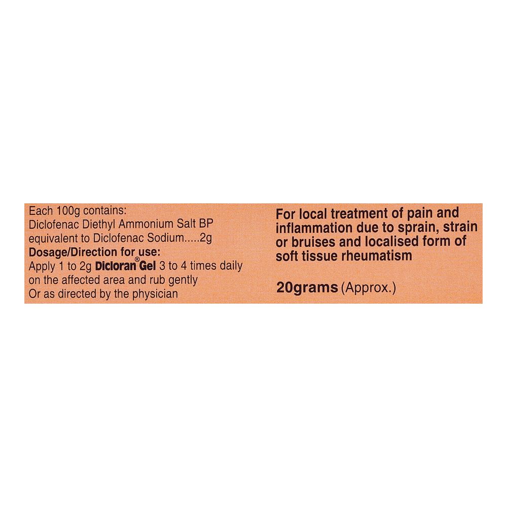 Sami Pharmaceuticals Dicloran Gel, 20g product image 4 - Bolanclinic
