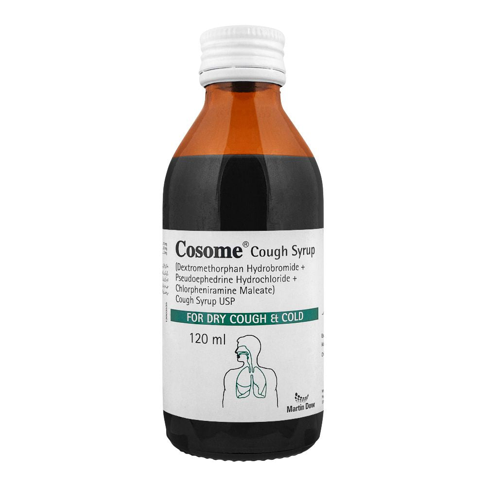 Martin Dow Cosome Cough Syrup, 120ml product image - Bolanclinic