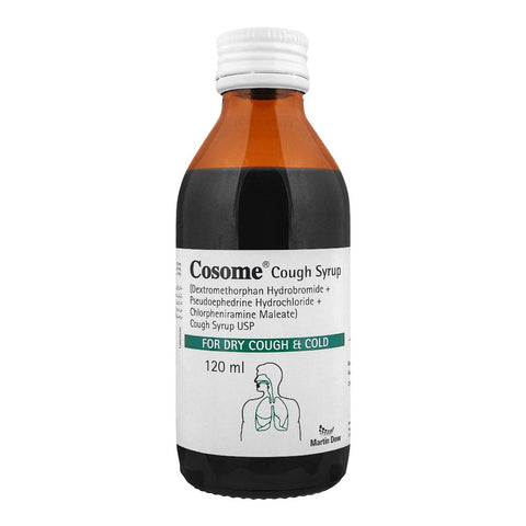 Martin Dow Cosome Cough Syrup, 120ml product image - Bolanclinic