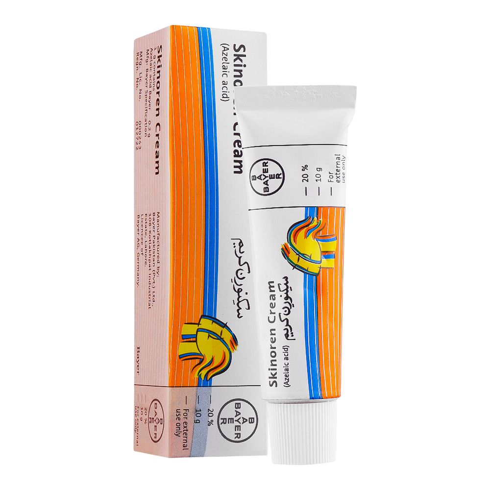 Bayer Pharmaceuticals Skinoren Cream, 10g product image - Bolanclinic