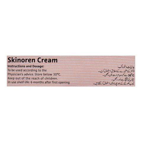 Bayer Pharmaceuticals Skinoren Cream, 10g product image 2 - Bolanclinic