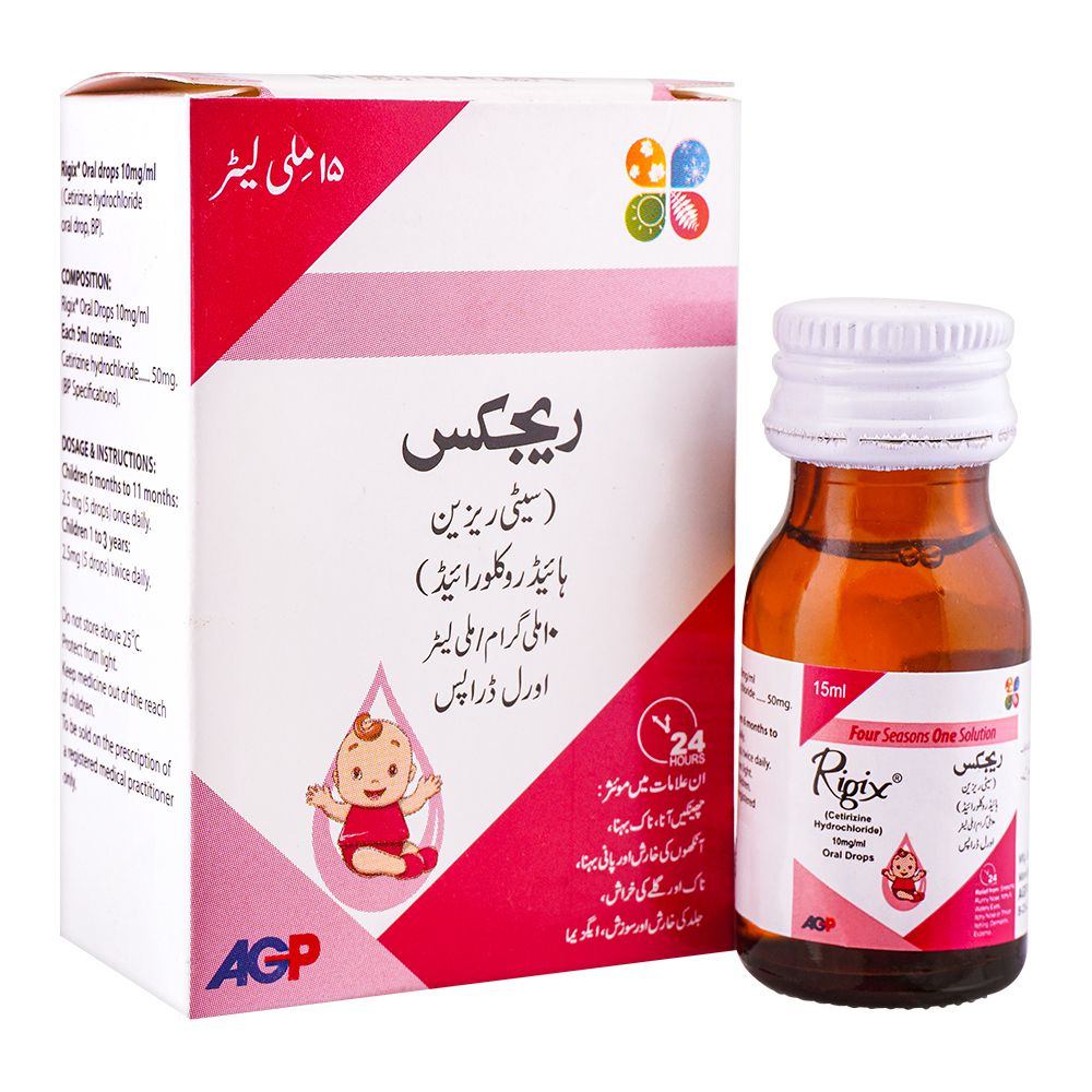 AGP Pharma Rigix Oral Drops, 10mg/ml, 15ml product image - Bolanclinic