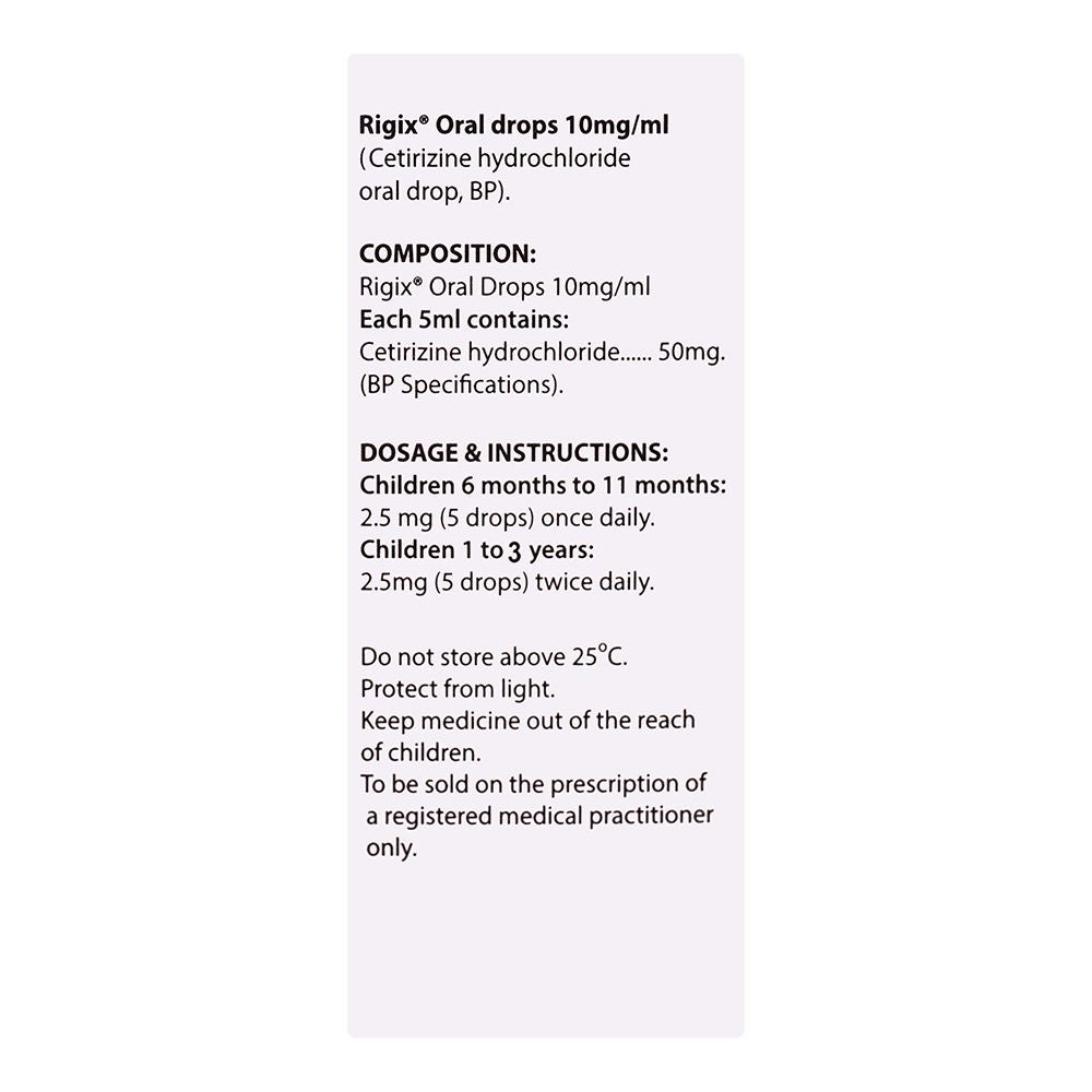 AGP Pharma Rigix Oral Drops, 10mg/ml, 15ml product image 3 - Bolanclinic
