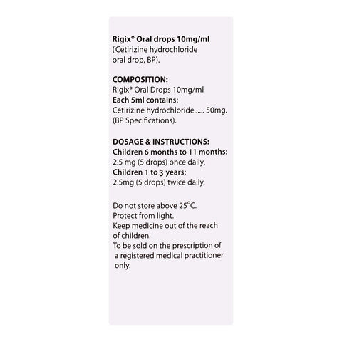 AGP Pharma Rigix Oral Drops, 10mg/ml, 15ml product image 3 - Bolanclinic