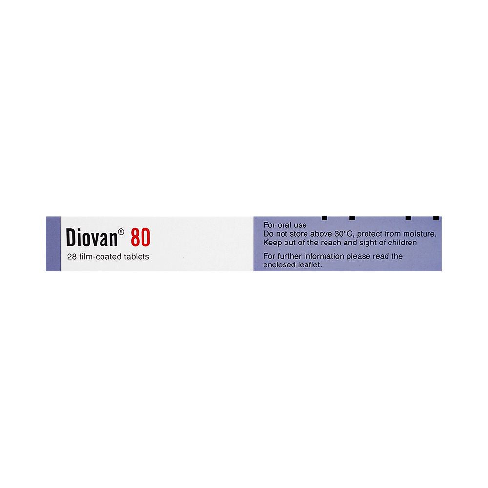Novartis Pharmaceuticals Diovan Tablet, 80mg, 1-Strip product image 4 - Bolanclinic