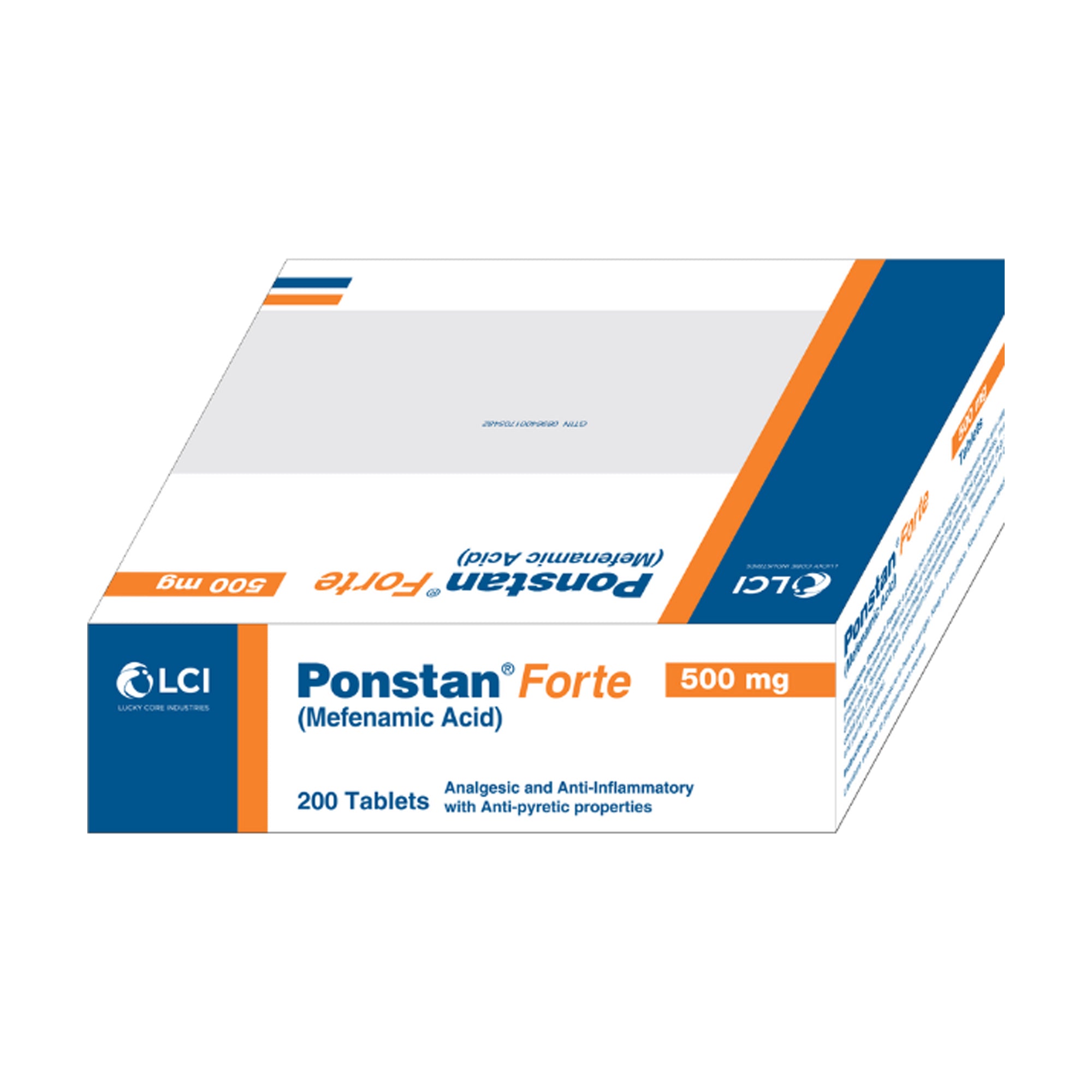 LCI Ponstan Forte Tablet, 500mg, 1-Strip product image - Bolanclinic