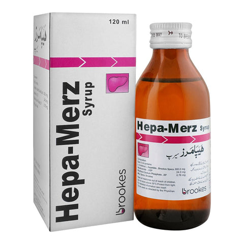 Brookes Pharma Hepa-Merz Syrup, 120ml product image - Bolanclinic